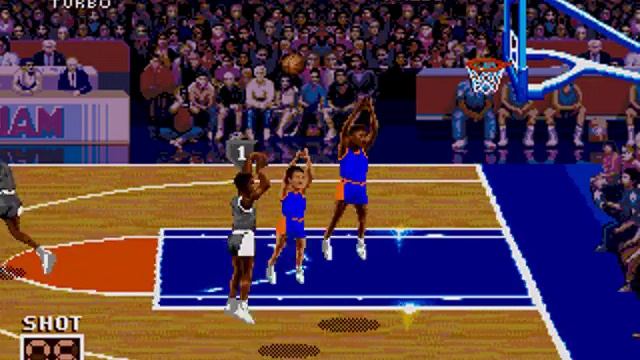 NBA JAM - Sega Genesis - San Antonio Spurs vs Cleveland Cavaliers смотреть онлайн