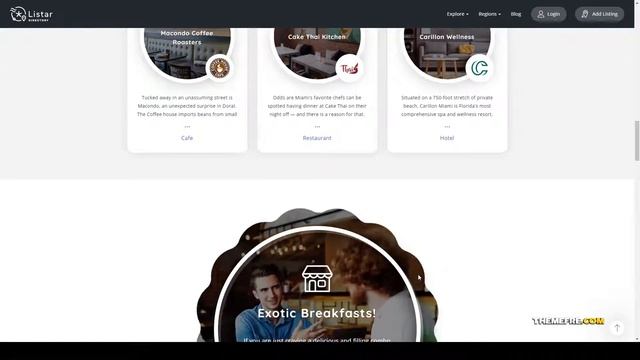 Listar - WordPress Directory and Listing Theme map directory review listings Easy Create Website смотреть онлайн