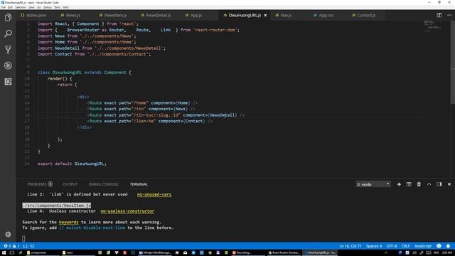 Params trong React Router смотреть онлайн