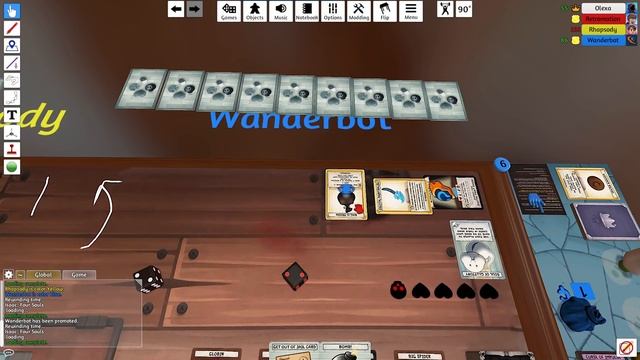 THE BINDING OF ISAAC TABLETOP CARD GAME!! | Binding Of Isaac: Four Souls | Ft. The Wholesomeverse