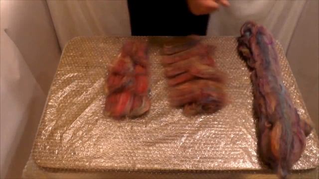 Валяние тапочек из остатков шерсти смотреть онлайн