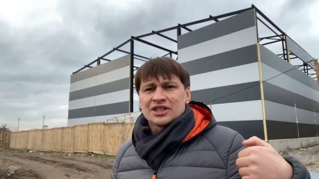 Склад 1000 м. кв. Часть 25 - оконные проёмы. смотреть онлайн