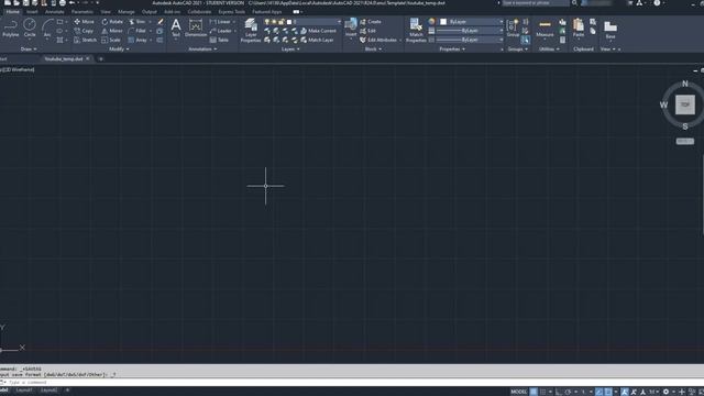 AUTOCAD: MAKING A TEMPLATE смотреть онлайн