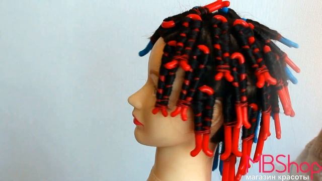 Как сделать кудри C помощью бигуди Зиг-заг. Видеообзор магазина MBShop