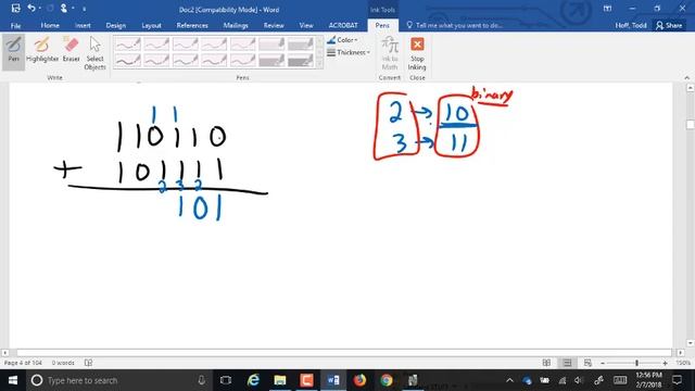 11 Operations with Binary Oct Hex Numbers смотреть онлайн