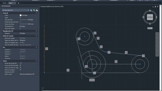 Ejercicio Nº1 - AutoCAD NIVEL 1 || Autodesk AutoCAD 2023 || смотреть онлайн