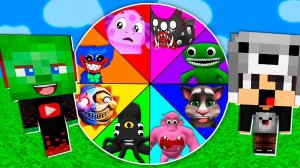 ЗОМБАК НАШЕЛ КОЛЕСО ФОРТУНЫ В МАЙНКРАФТ