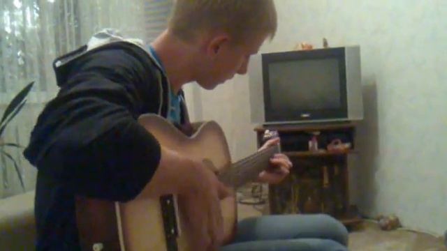 Обычный автобус на гитаре. смотреть онлайн