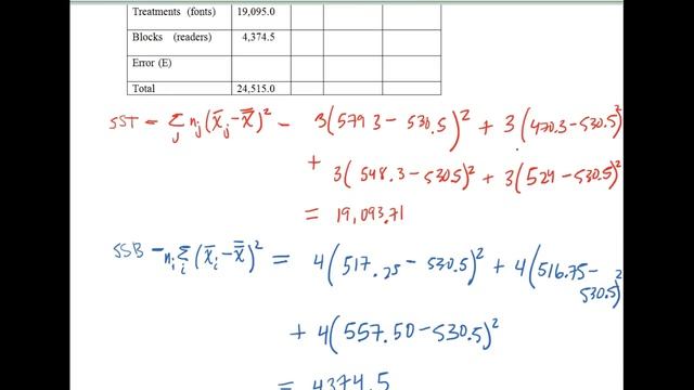 11 - Randomized Block ANOVA смотреть онлайн