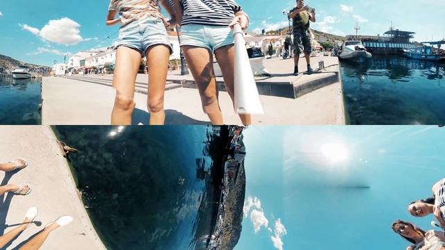видео 360 - Севастополь / Балаклава / Дайвинг / Набережная - ч.2 смотреть онлайн