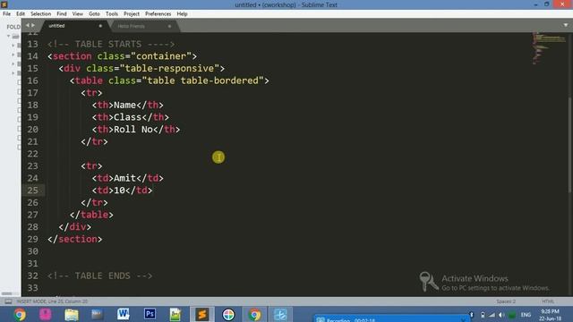 How to Make Responsive Table in Bootstrap By HSF смотреть онлайн