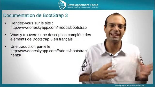 Présentation du Framework BootStrap 3 pour accélérer le développement de vos sites HTML5 / CSS3 смотреть онлайн