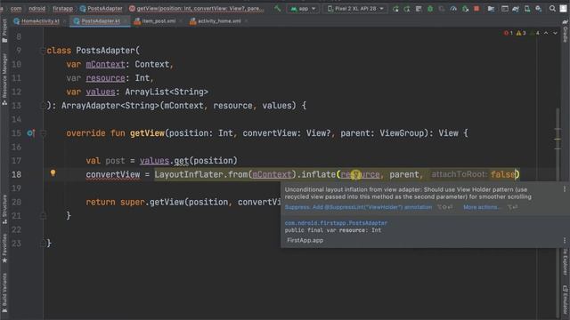 #12 Formation Développeur Android - ListView avec Adapter personnalisé (Part 2) смотреть онлайн