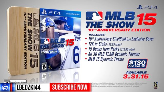 MLB The Show 15 10th Anniversary Edition Announced смотреть онлайн