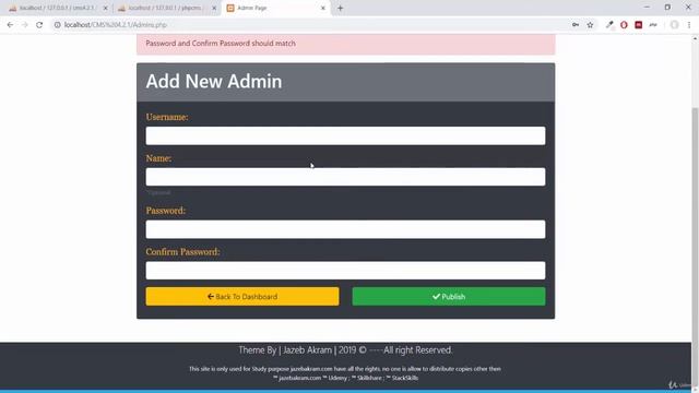 How we can Adding New Admin in Db lesson#104 #Learn Your Self XP# смотреть онлайн