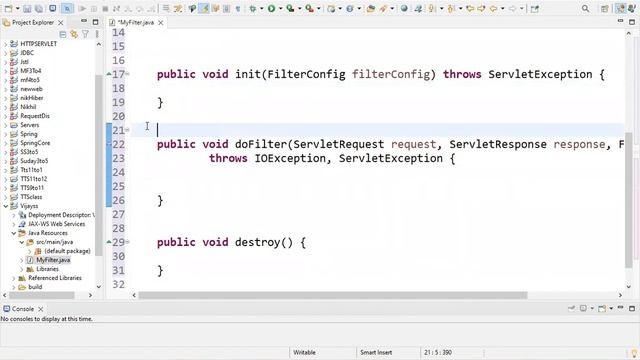 L - 13 Filter interface in servlet in hindi with notes смотреть онлайн