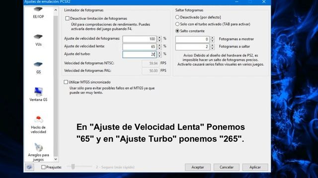 PCSX2 Intel HD Graphics 3000 60fps
