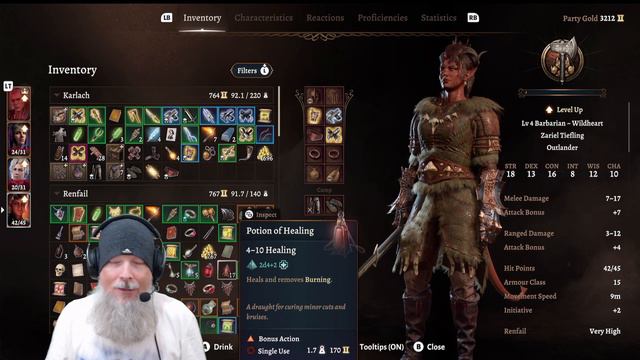 Baldur's Gate 3 Quick Tip for the Controller - How To Split Stacks of Items смотреть онлайн