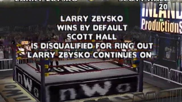 WCW Nitro N64 Playthrough - Tournament Mode w/Larry Zbysko (4K/60fps) смотреть онлайн