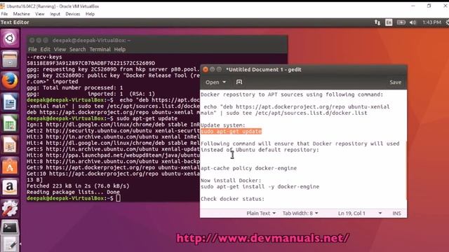 How to install docker on Ubuntu 16.04? смотреть онлайн