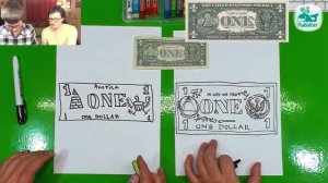 Рисуем 1 Доллар США