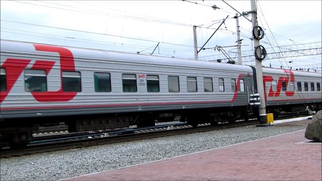 Железнодорожный вокзал Омск. Train station Omsk. смотреть онлайн