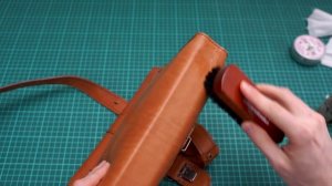 Как восстановить сумку из натуральной кожи | Убрать царапины и потёртости