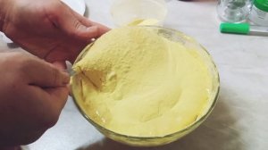 Сосновая пыльца + мёд, правильно перемешиваем