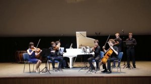 Гаврилин - "Часики" в переложении для струнного квартета, флейта, колокольчика и фортепиано