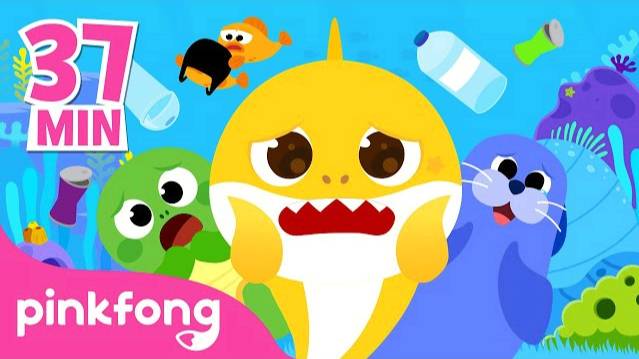 Save the Sea Animals with Baby Shark | Ocean Day Special | +Playlist | Pinkfong Songs for Children смотреть онлайн