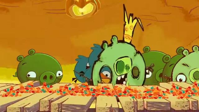 Angry Birds Seasons Ham'O'Ween Animation Rovio, By Crash