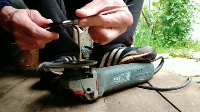 Заточка ножей на болгарке смотреть онлайн
