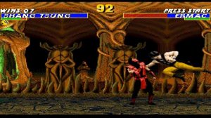 Полное прохождение Ultimate Mortal Kombat 3 - Shang Tsung (SEGA)