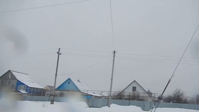 Уральск | улица Светлая - начало весной смотреть онлайн