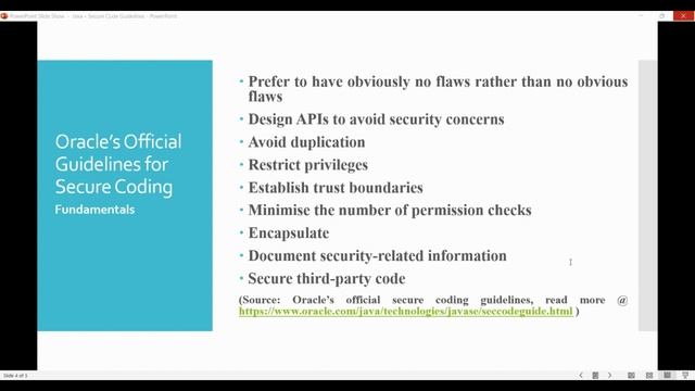 Java - Secure Code Guidelines - Devsena Mishra смотреть онлайн