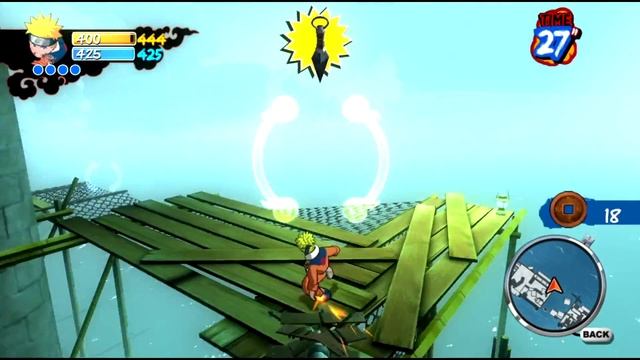Naruto Rise Of A Ninja {Xbox 360} прохождение часть 6 — Забуза и Хаку