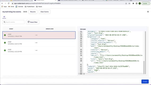 RudderStack Event streams смотреть онлайн