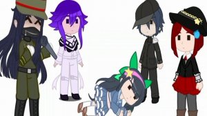 || DANGANRONPA V3 за 4 МИНУТЫ !? || Gacha Club || #DanganRonpa V3 ||