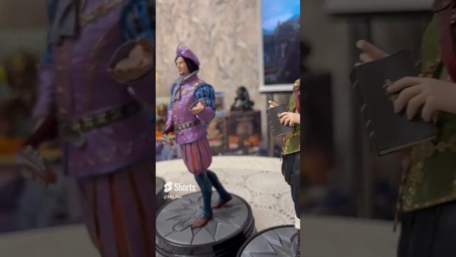 Фигурки… Геральт… Шани… Лютик… Эредин...