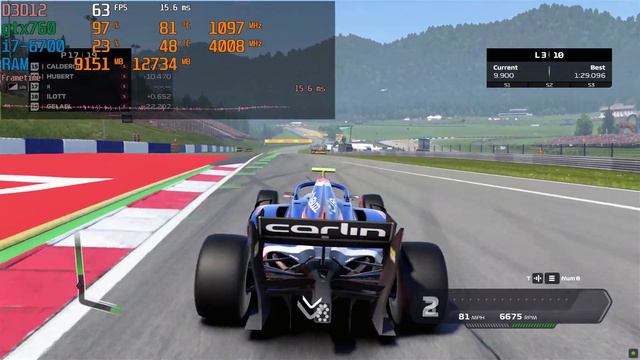 Test F1 2020 gtx760 2gb 1920x1080 смотреть онлайн