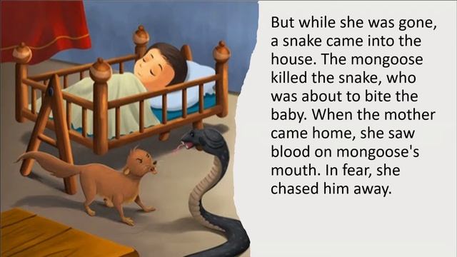 THE FAITHFUL MONGOOSE | English Kids Stories - 04 смотреть онлайн