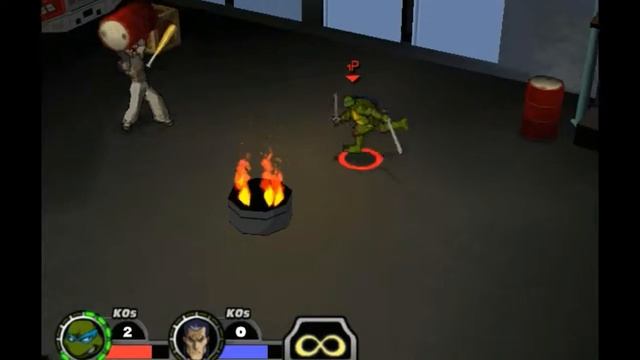 прохождение игры TMNT Mutant Melee 3 часть