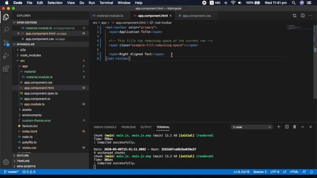 EYR Angular - NavBar смотреть онлайн