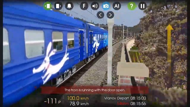 Электропоезд ЭД4М-0397 "РЭКС" в Hmmsim 2 смотреть онлайн