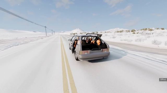 ОГОНЬ НА ПОРАЖЕНИЕ! ВОДИТЕЛЬ ОТКАЗАЛСЯ ОСТАНАВЛИВАТЬСЯ | BeamNG.drive смотреть онлайн
