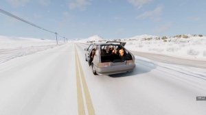 ОГОНЬ НА ПОРАЖЕНИЕ! ВОДИТЕЛЬ ОТКАЗАЛСЯ ОСТАНАВЛИВАТЬСЯ | BeamNG.drive