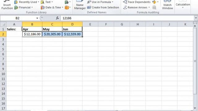 Excel 2010 Tutorial Naming Ranges Microsoft Training Lesson 13.1 смотреть онлайн