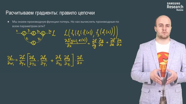 Нейронные сети и компьютерное зрение - 37 урок. Алгоритм настройки нейронной сети смотреть онлайн