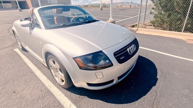 2002 Audi TT 225hp quattro AWD 2dr Roadster смотреть онлайн