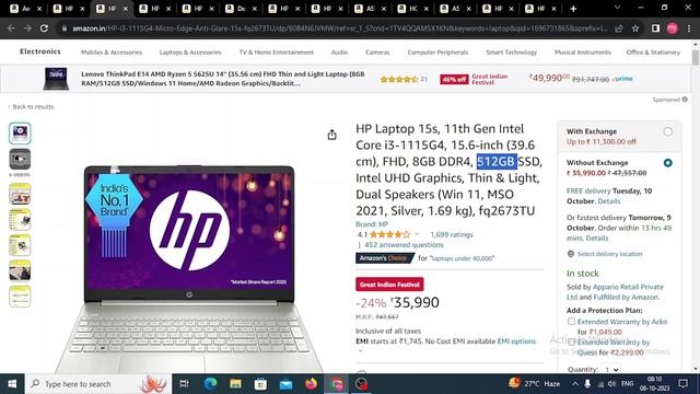 Best performance Laptops in Big Billion Days in 2023 | @ganavivlogs787 смотреть онлайн